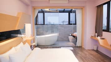 Panoramic Penthouse, Terrace, Tower | 1 bedroom, minibar, individually decorated, individually furnished