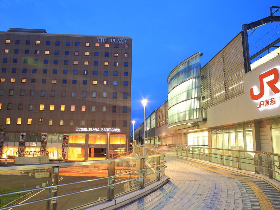 Front of property – evening/night