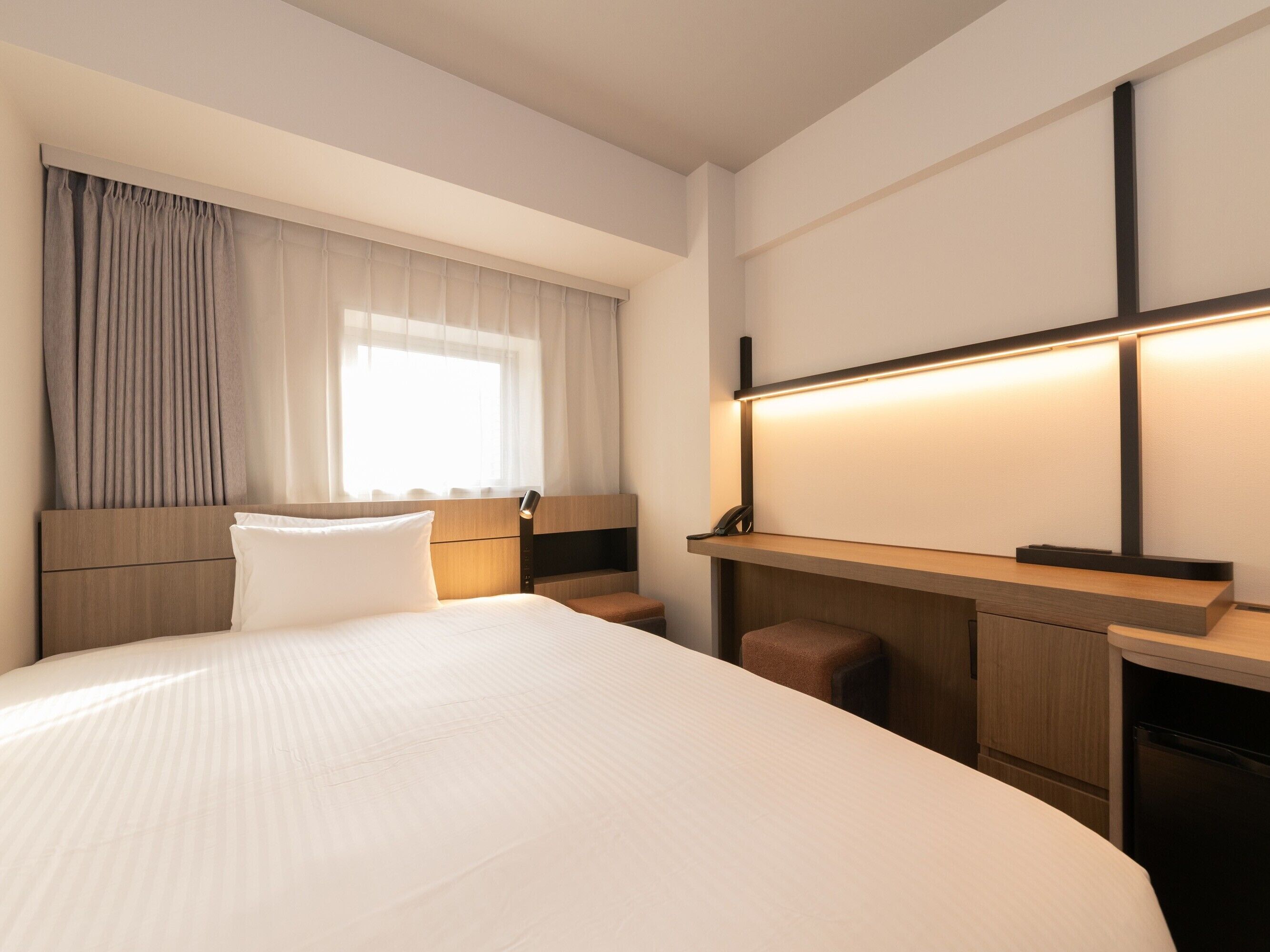 Desk, blackout curtains, iron/ironing board, free WiFi