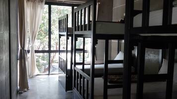 Deluxe Shared Dormitory, Garden View | In-room safe, free WiFi, bed sheets