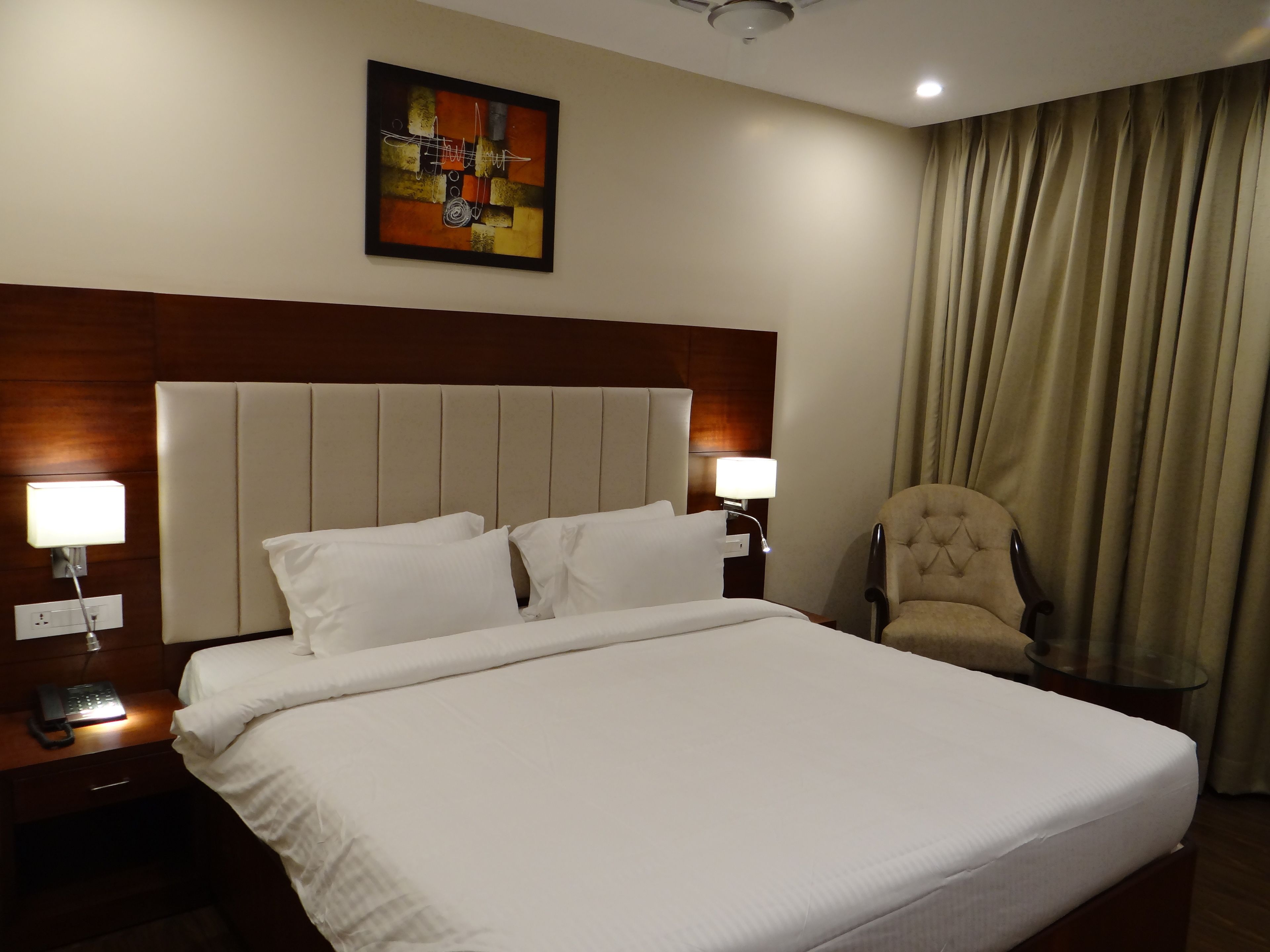 1 habitación, ropa de cama de alta calidad y minibar 