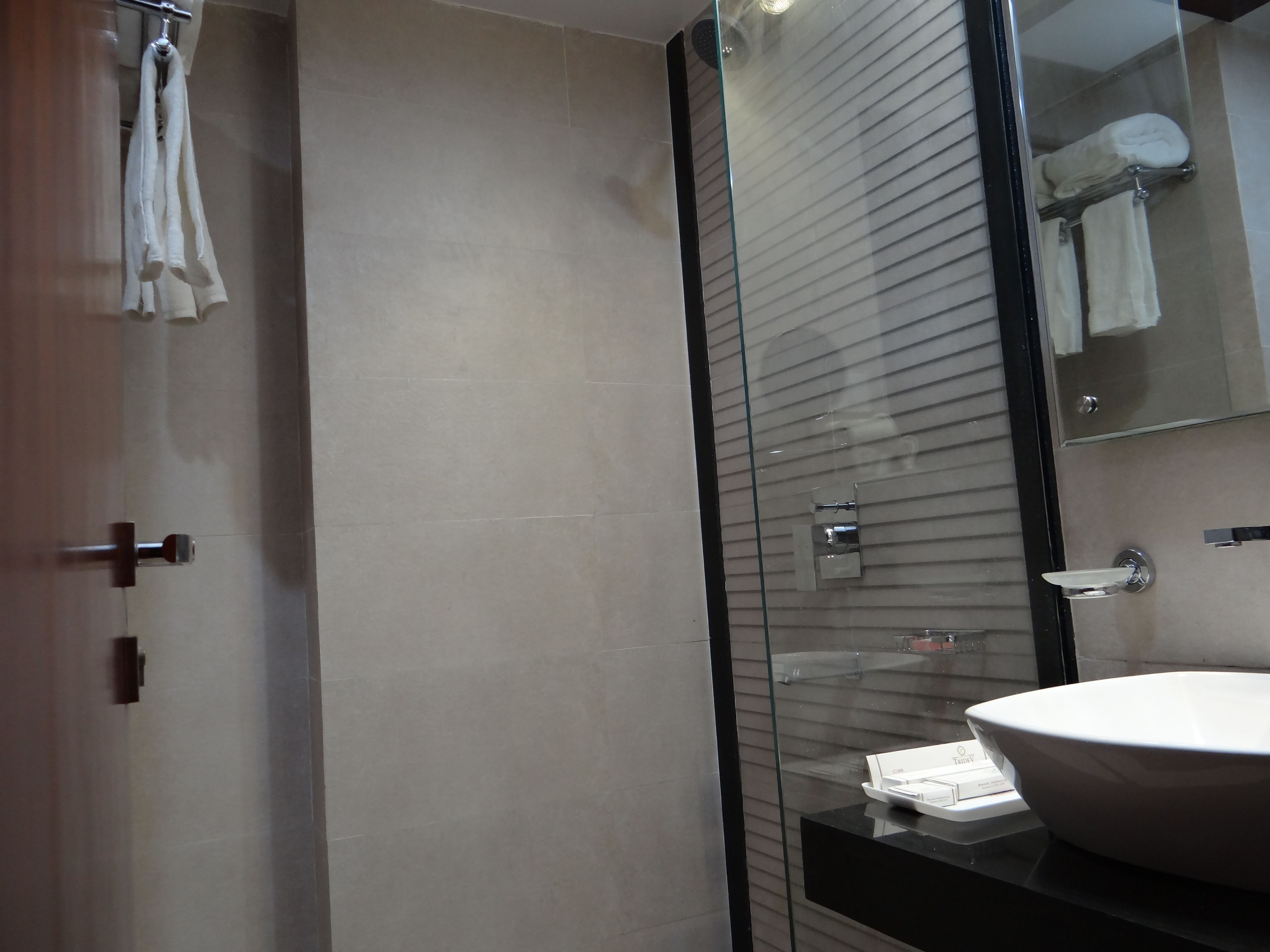 Executive Double or Twin Room, City View | Bathroom | Shower, free toiletries, hair dryer, slippers