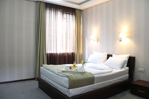 Minibar, desk, iron/ironing board, free WiFi - D'Plaza Hotel (Tbilisi)
