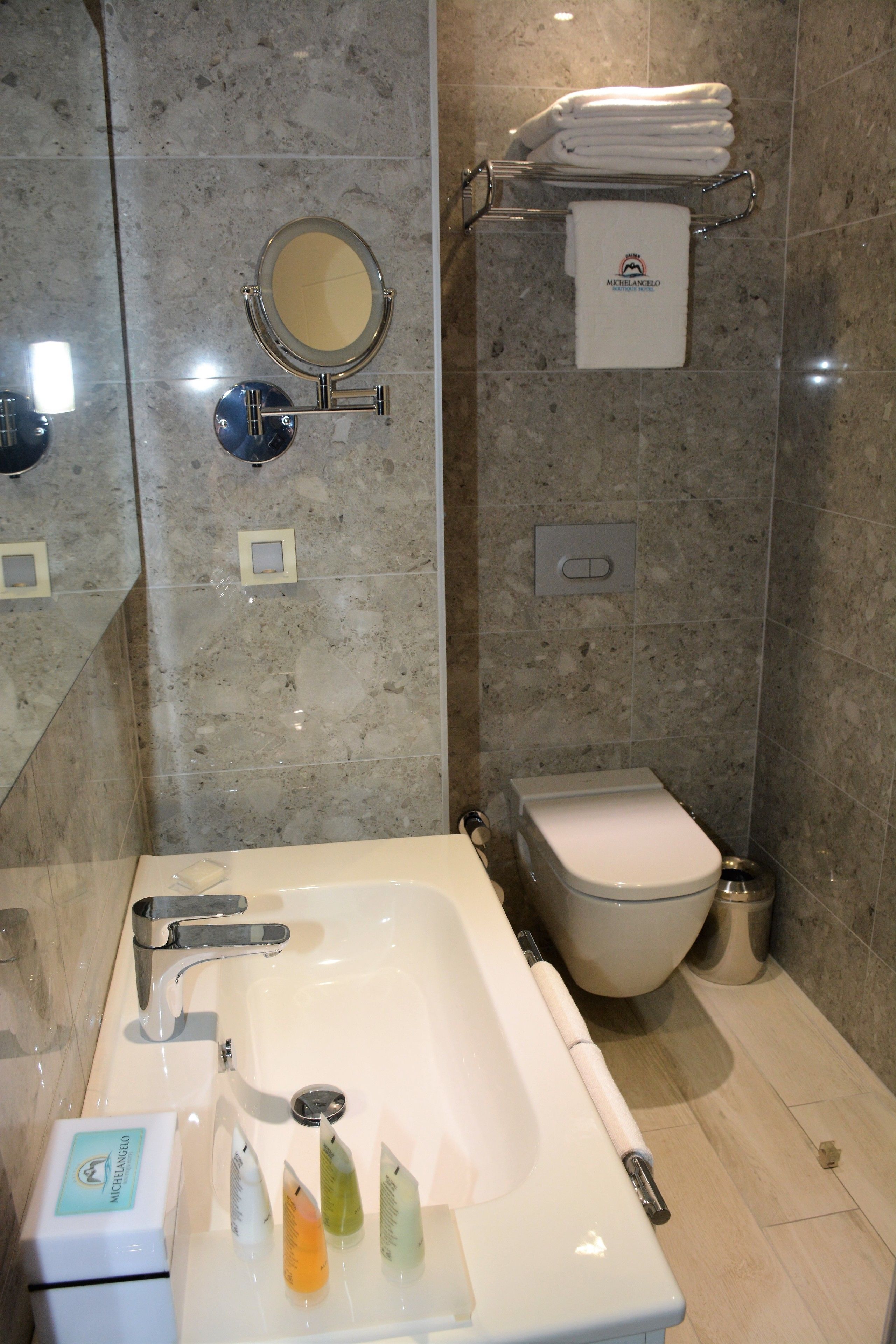 shower, free toiletries, hair dryer, slippers