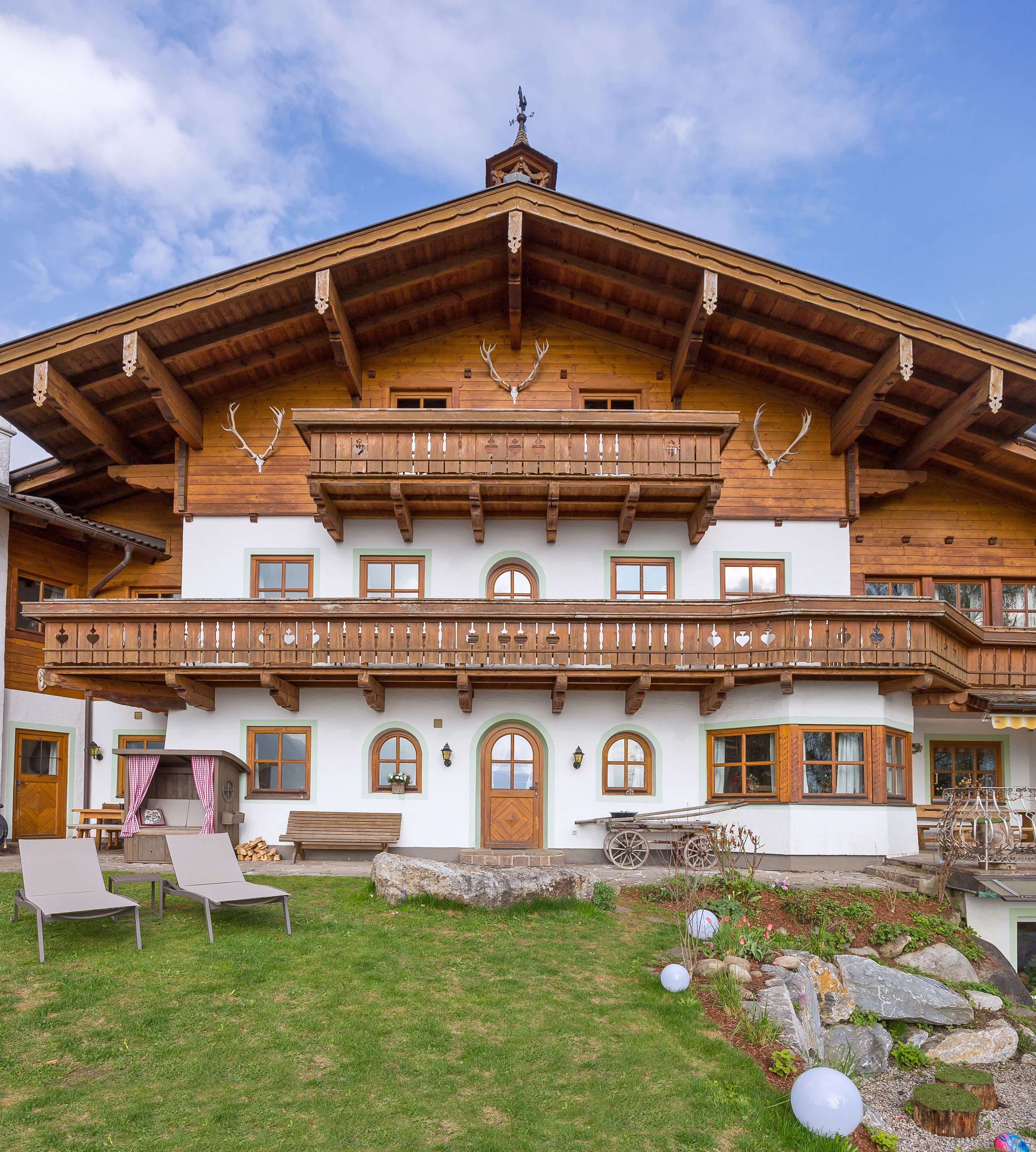 Fassade der Unterkunft