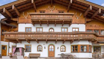 Fassade der Unterkunft