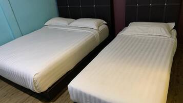 Desk, iron/ironing board, free WiFi, bed sheets