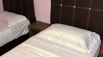 Desk, iron/ironing board, free WiFi, bed sheets