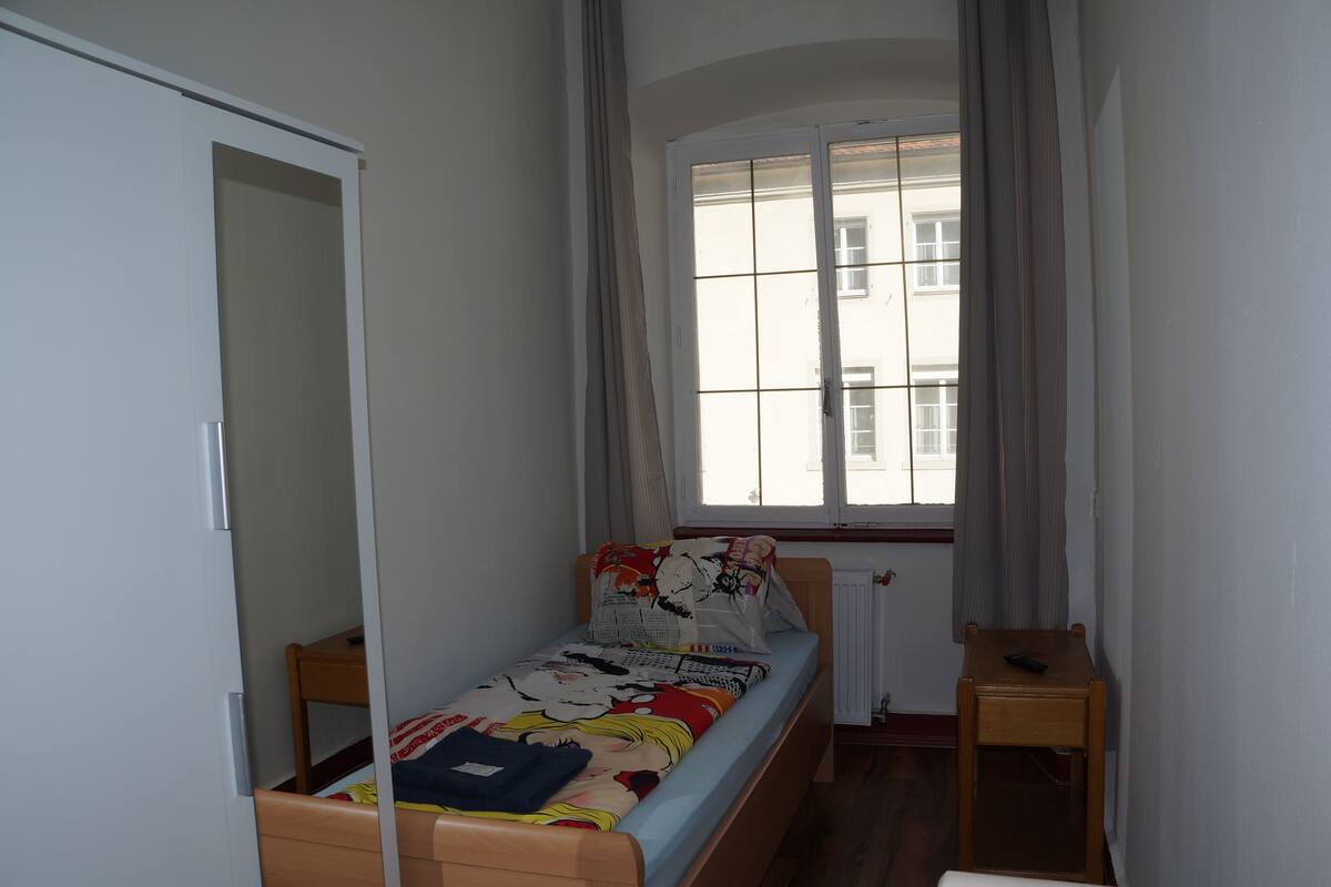 Basic Single Room | Premium bedding, desk, WiFi (free), bed sheets