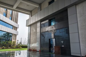 Entrada al alojamiento