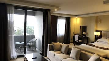 Suite junior | Ropa de cama de alta calidad y minibar