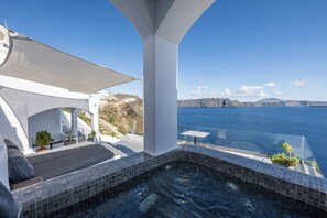 Junior villa, bubbelbad (Outdoor) | Terras