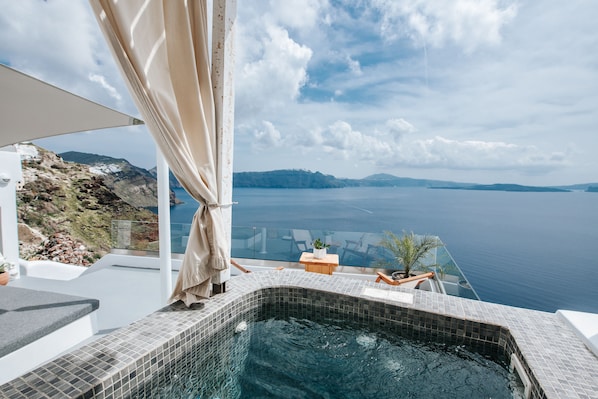 Terrace/patio - Virginia's Cave Villas (Santorini)