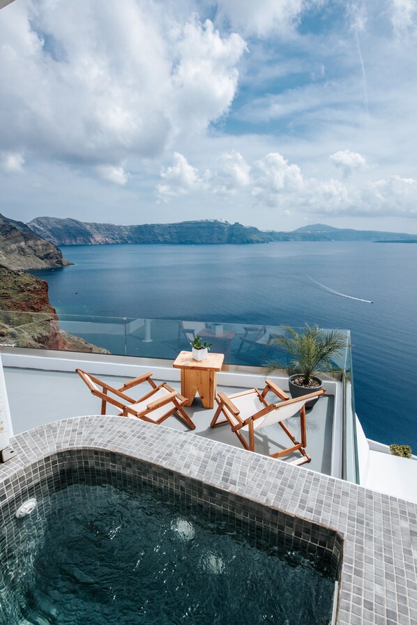 Junior-Villa, Whirlpool (Outdoor) | Terrasse/Patio