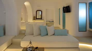 Suite (Melpomeni) | Literie de qualité supérieure, coffres-forts dans les chambres