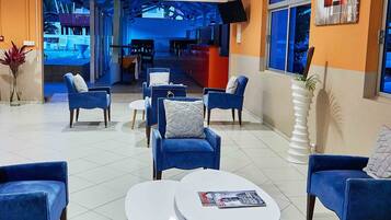 Sitteområde i lobbyen