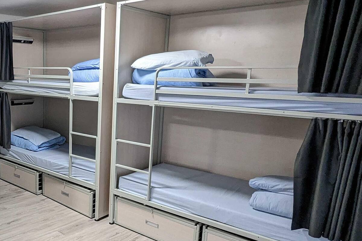 공용 도미토리, 여성 전용 (1 Bed in 4 Beds Dorm) | 암막 커튼, 다리미/다리미판, 무료 WiFi