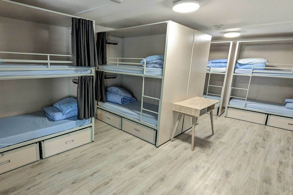 공용 도미토리, 남녀공용 도미토리 (1 Bed in 10 Beds Dorm) | 암막 커튼, 다리미/다리미판, 무료 WiFi