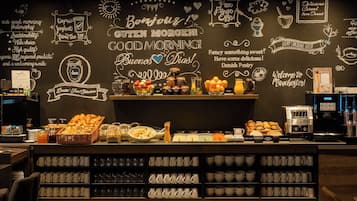 Daily continental breakfast for a fee