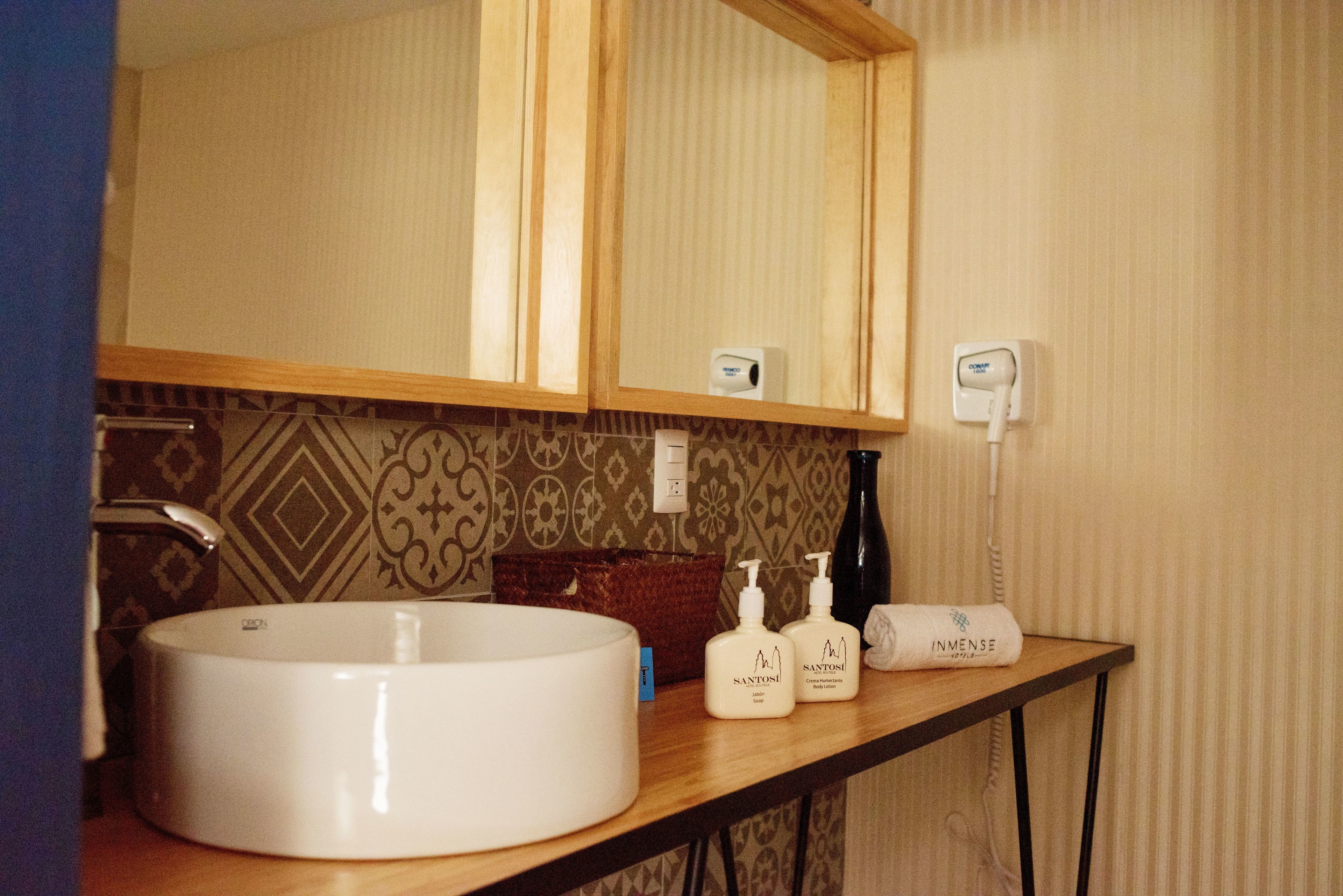 master suite | bathroom | shower, rainfall showerhead, free toiletries, hair dryer