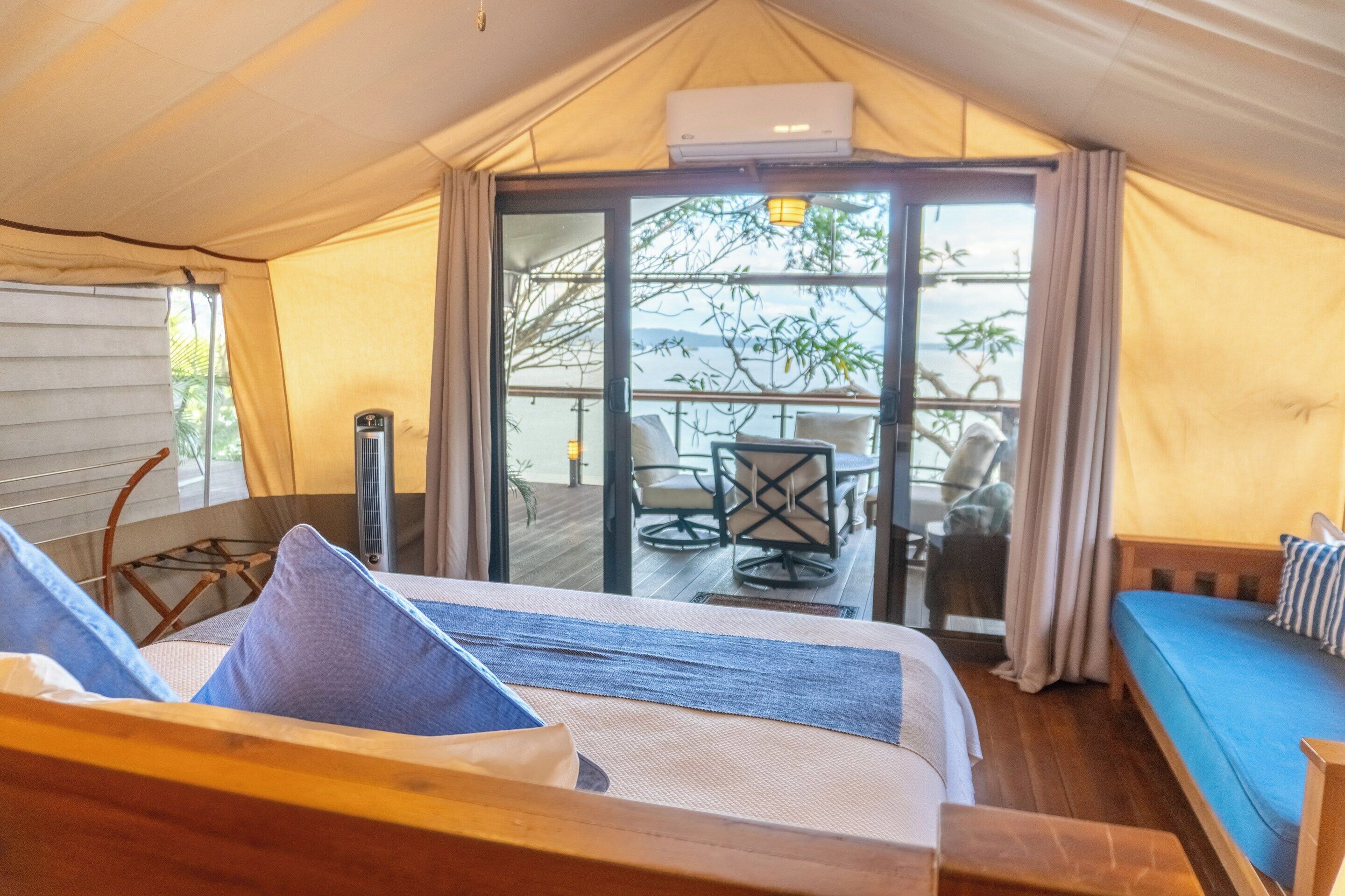 family tent suite | view from room