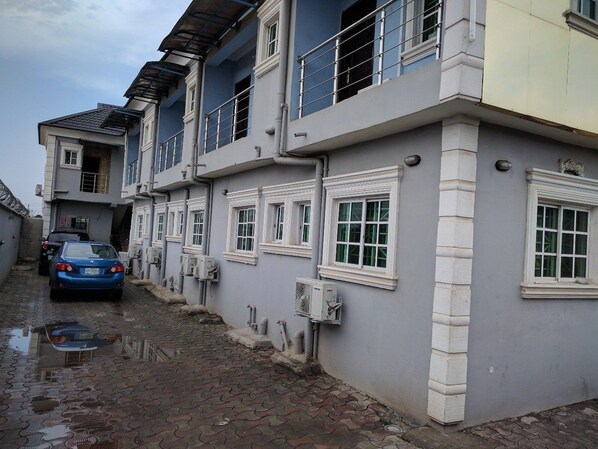 Fassade der Unterkunft