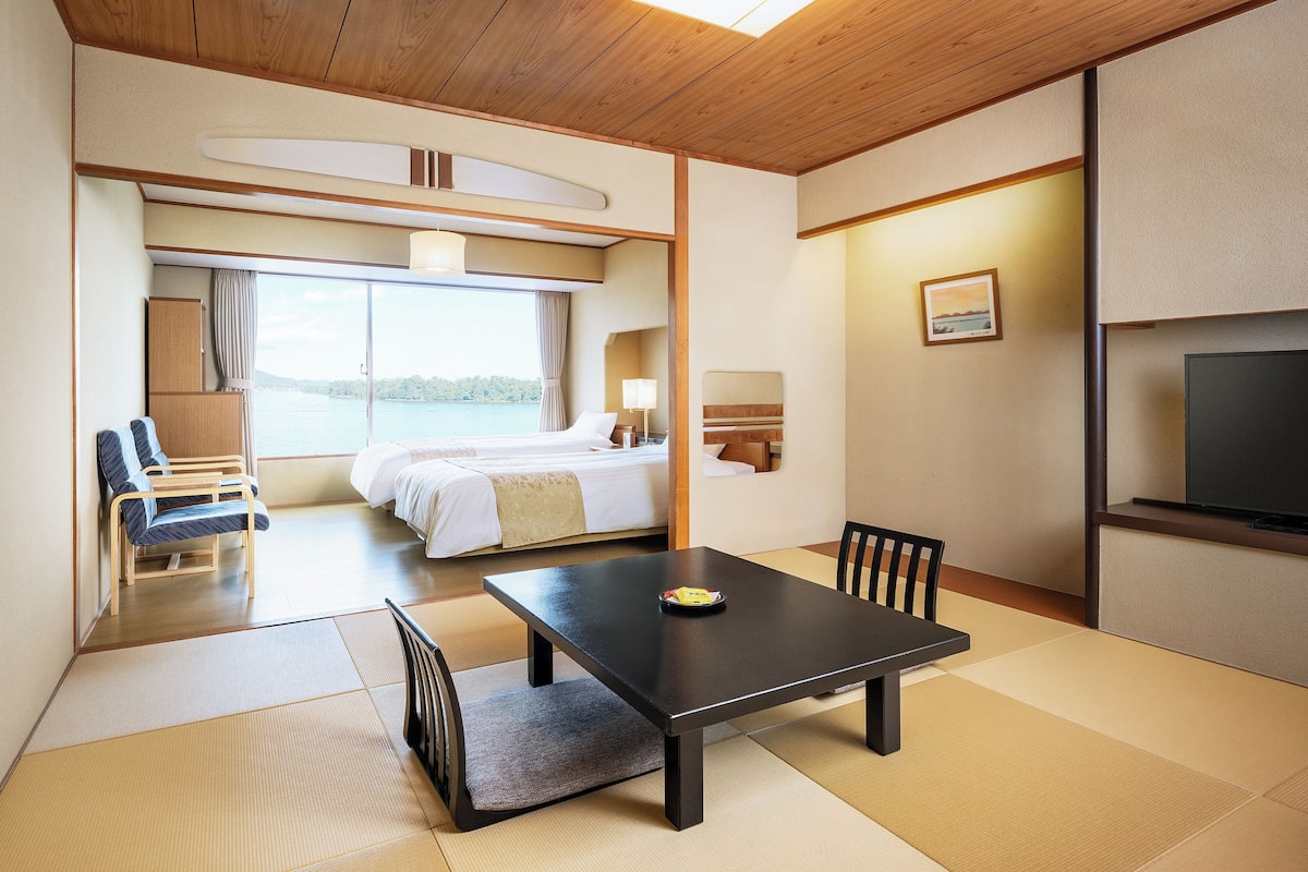 Japanese Western Style Room | In-room safe, WiFi (free), bed sheets