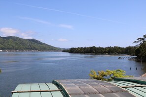 Japanese Style Room | View from room - Amanohashidate Hotel (Miyazu)