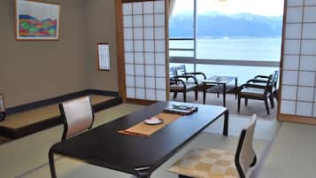 Traditionele kamer (Japanese Style) | Een kluis op de kamer, gratis wifi, beddengoed