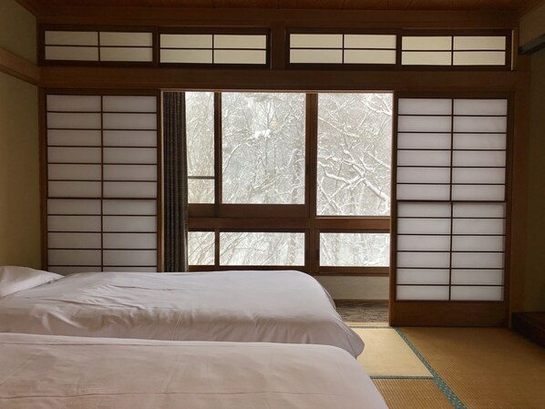 Family Suite, Mountain View, Slope side | View from room - Hakuba Landmark Happo Lodge (Hakuba)