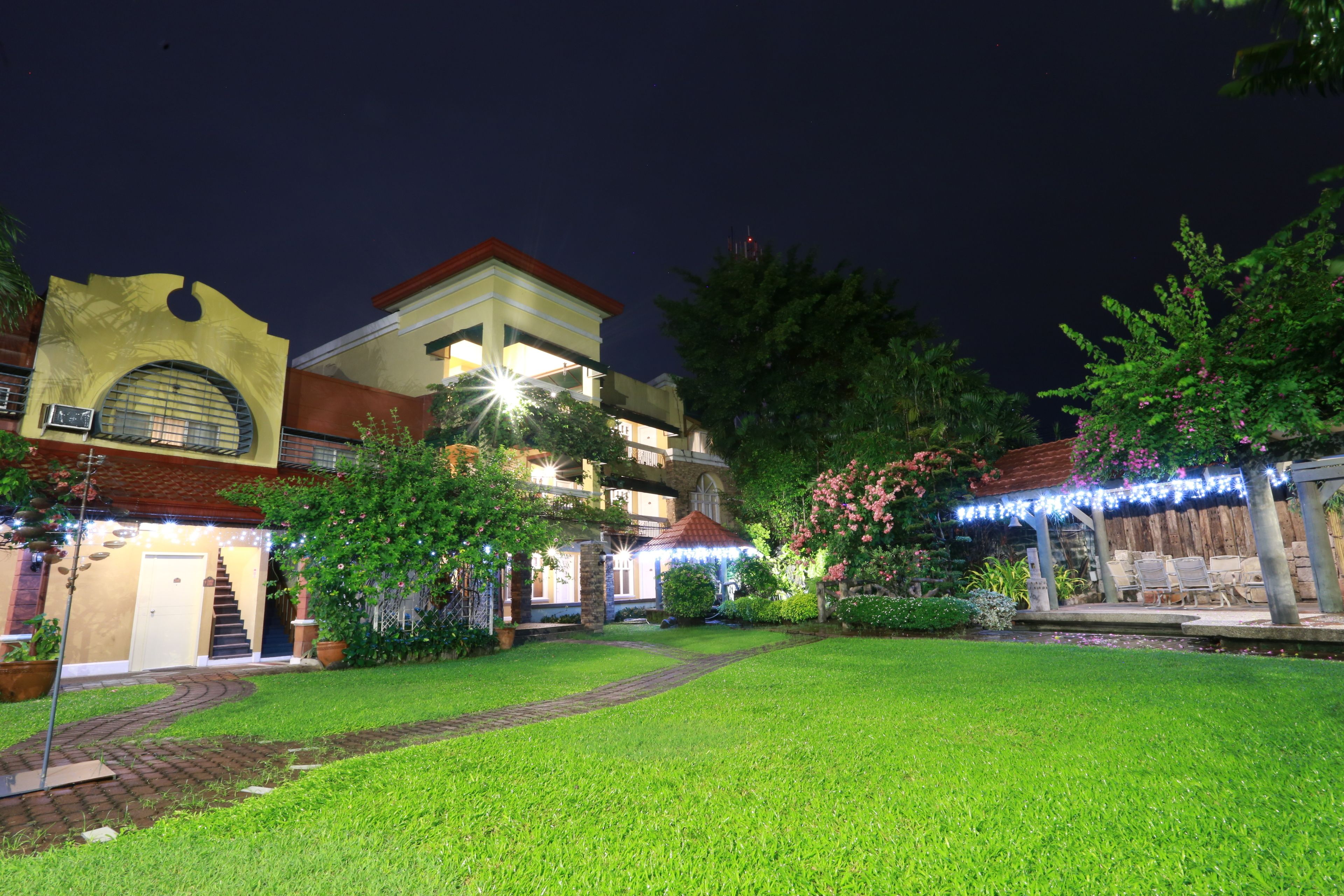 front of property – evening/night