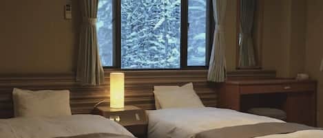 Chambre avec lits jumeaux