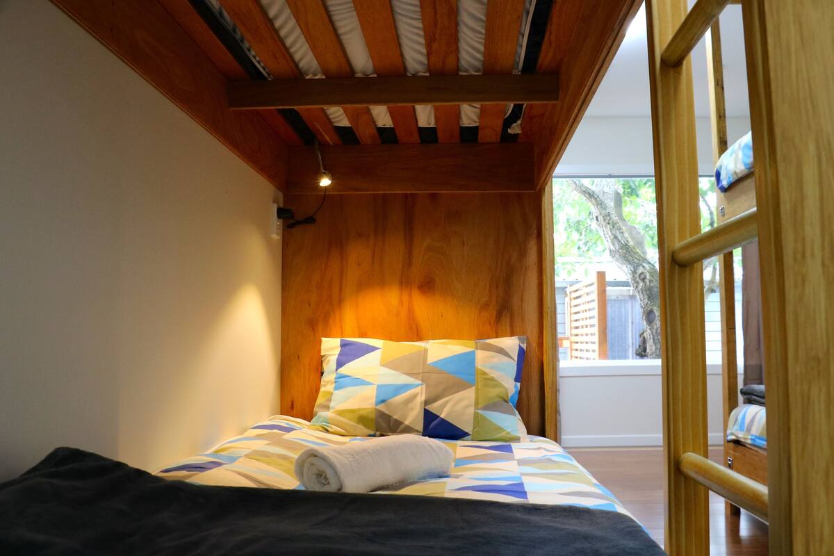 Basic Shared Dormitory | Pillowtop beds, blackout drapes, soundproofing