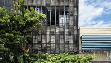 Façade de l’hébergement