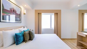 Executive Suite, 1 Bedroom, City View | 1 bedroom, minibar, in-room safe, desk - Red Fox by Lemon Tree Hotels, Sector 60, Gurugram (Sohna)