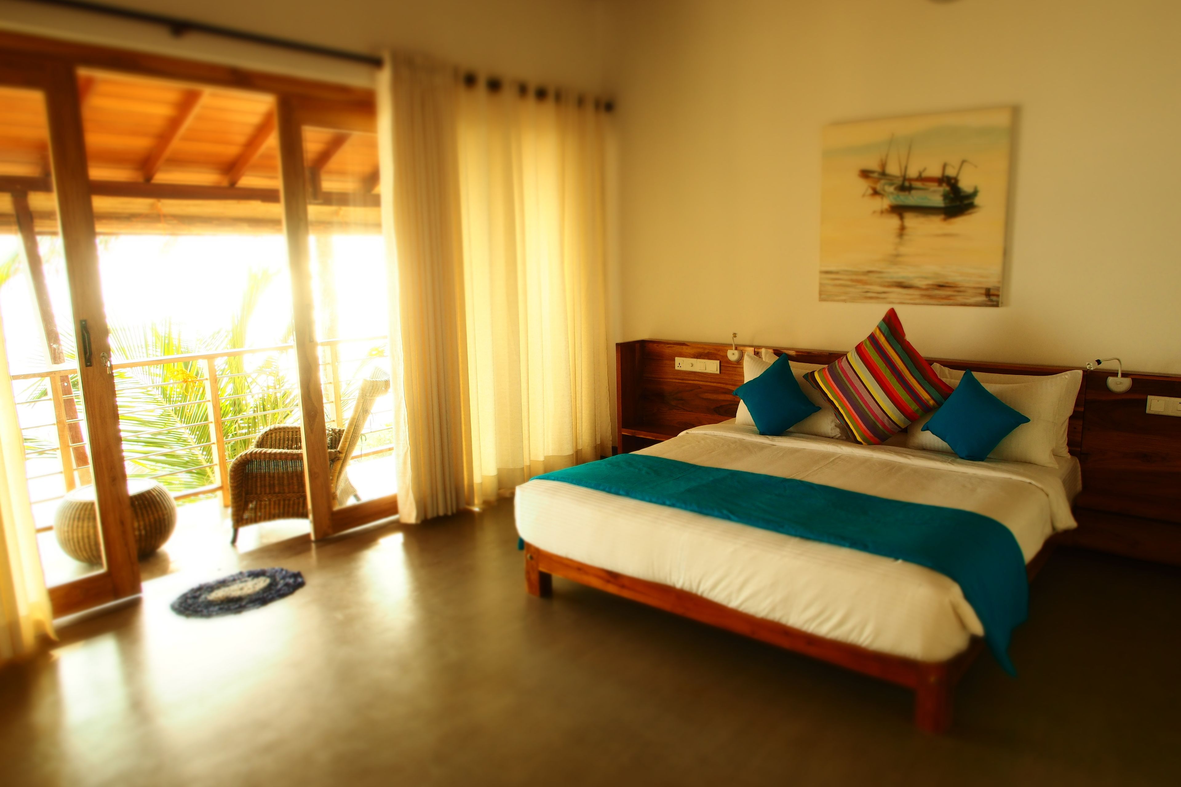 deluxe double room, balcony, ocean view | blackout curtains, cots/infant beds, rollaway beds, free wifi