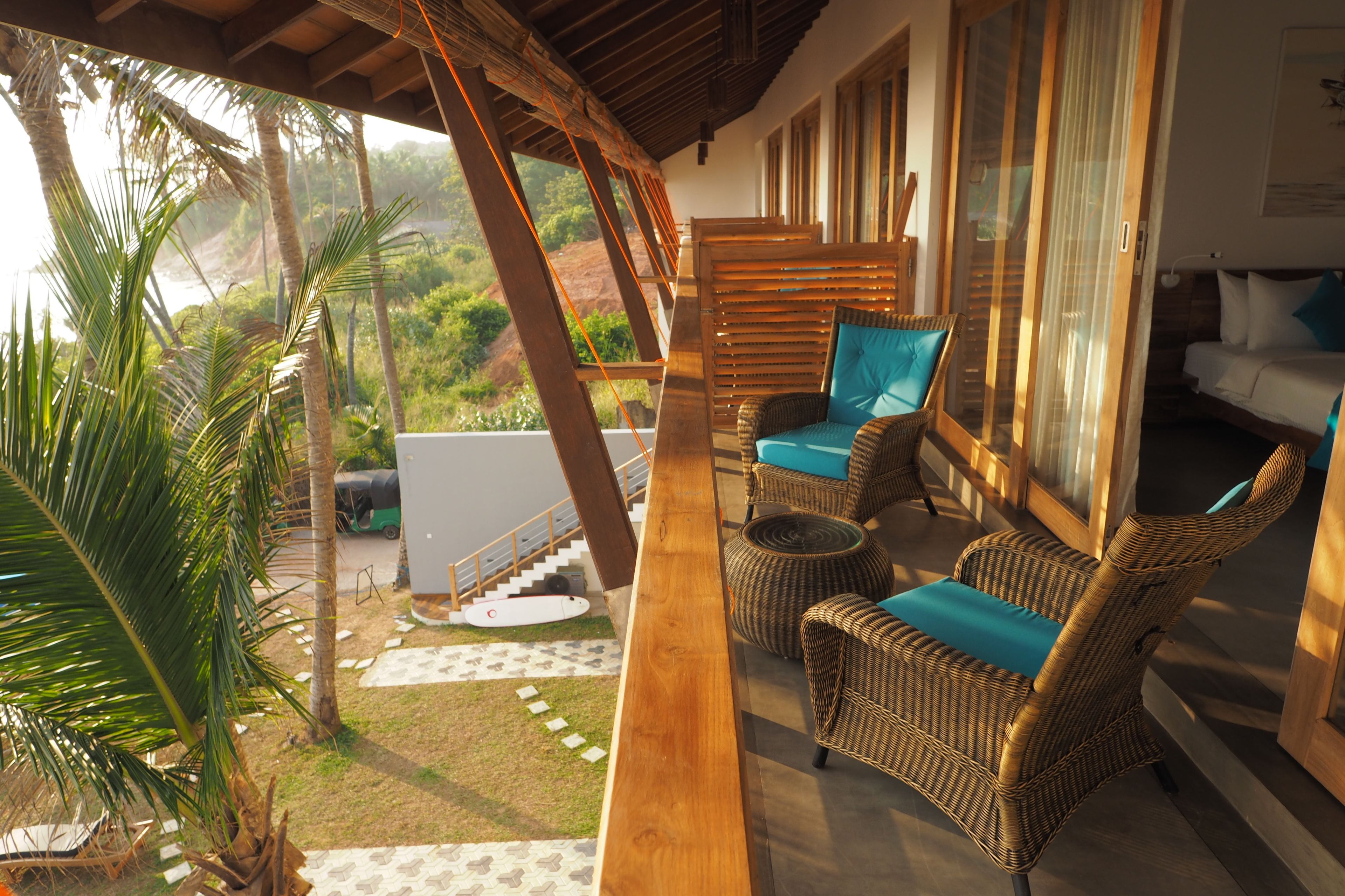 Chambre Double Deluxe, balcon, vue océan | Balcon