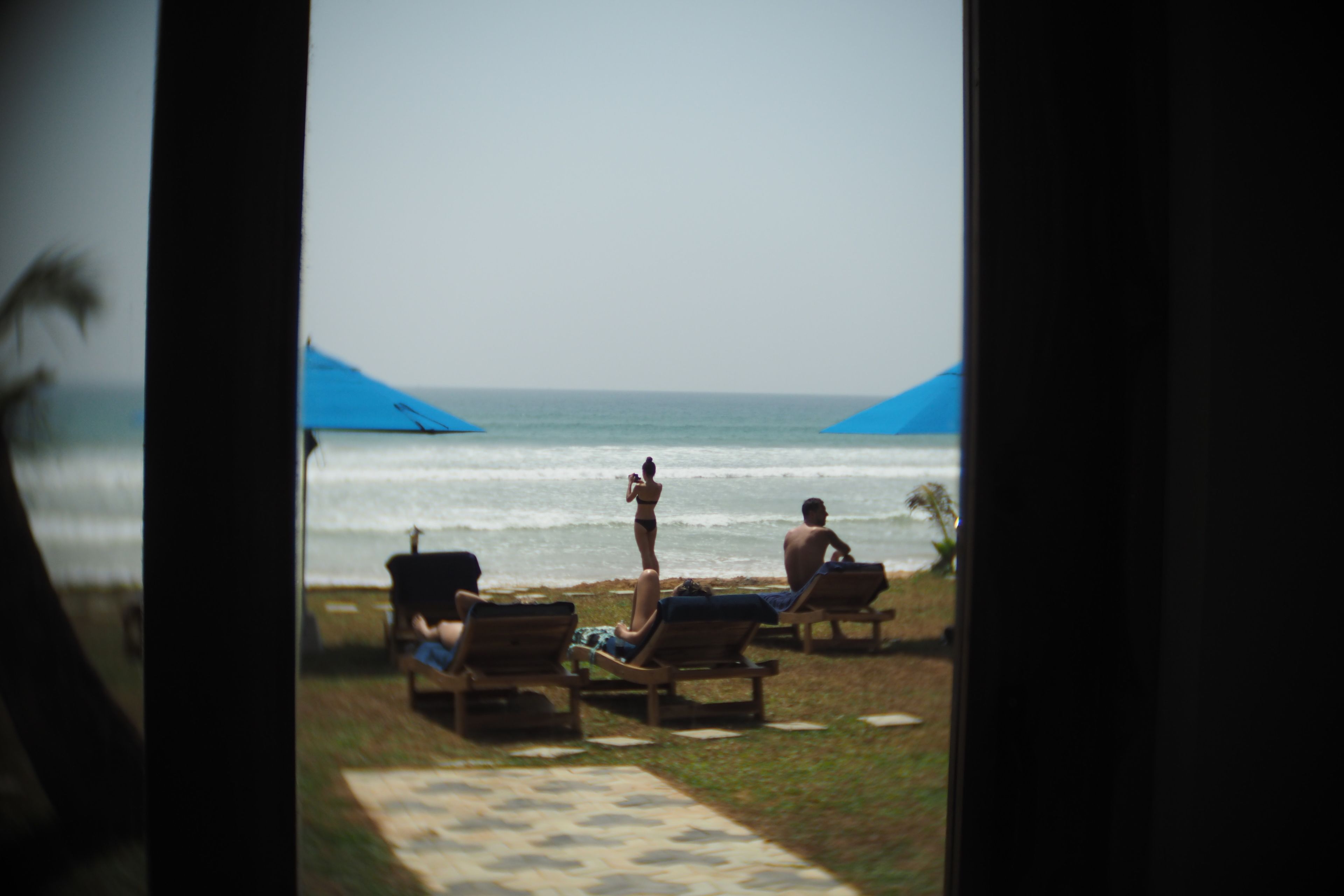 standard double room, patio, ocean view | terrace/patio