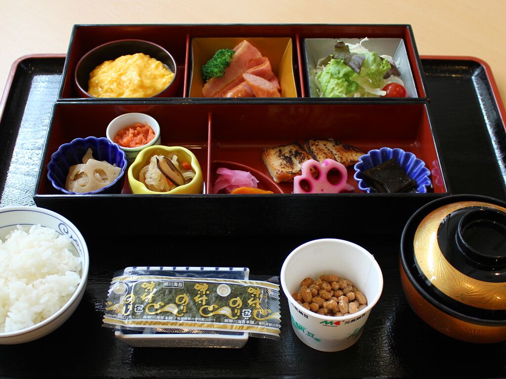 daily japanese breakfast (jpy 1000 per person)