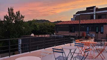 Terrasse sur le toit