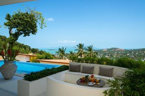 Terrace/patio - The Ridge Villa 7 (Koh Samui)