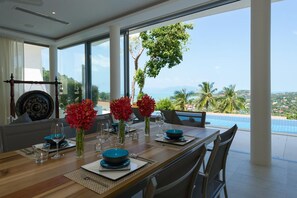 In-room dining - The Ridge Villa 7 (Koh Samui)