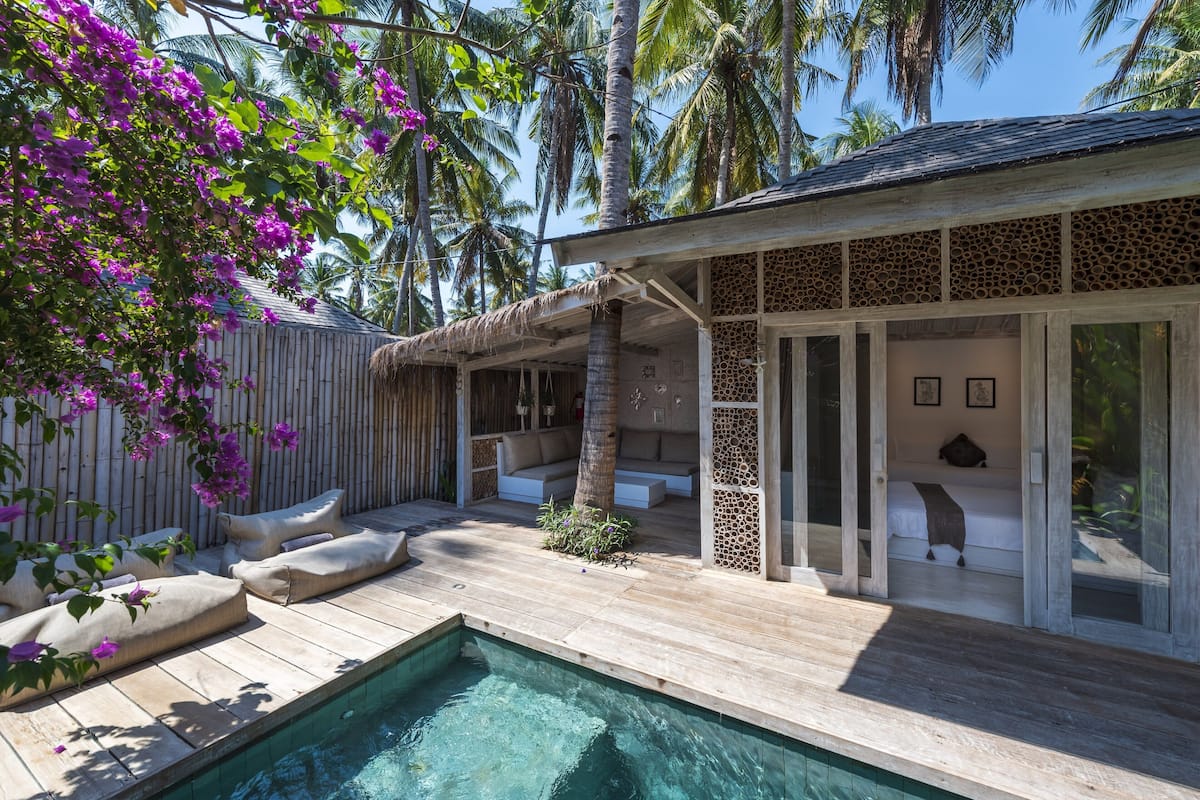 Comfort Double Room, 1 Bedroom, Private Pool | Terrace/patio