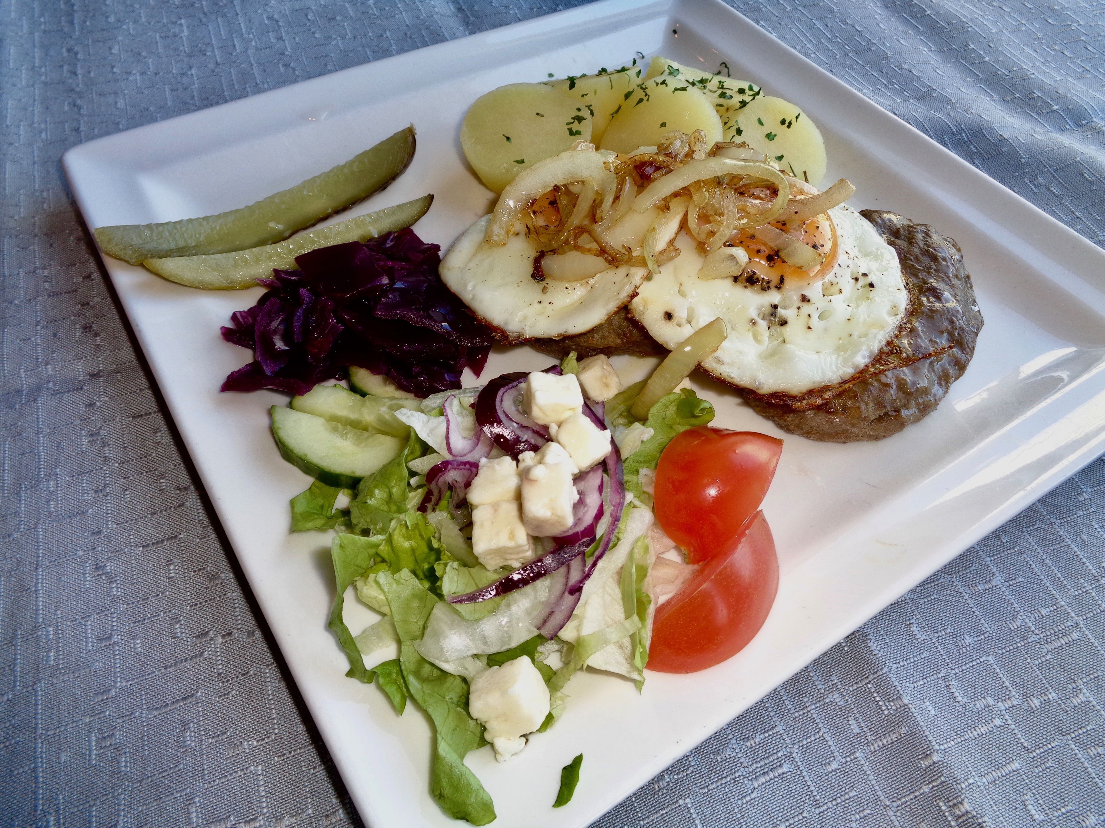 lunch and dinner served, local cuisine