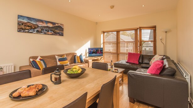 Apartment, 2 Bedrooms, 2 Bathrooms | Living room | Flat-screen TV - Giant Serviced Apartments Malone Square (Belfast)