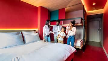 Yooma Family Y4 Seine Side | Premium bedding, memory foam beds, in-room safe, desk