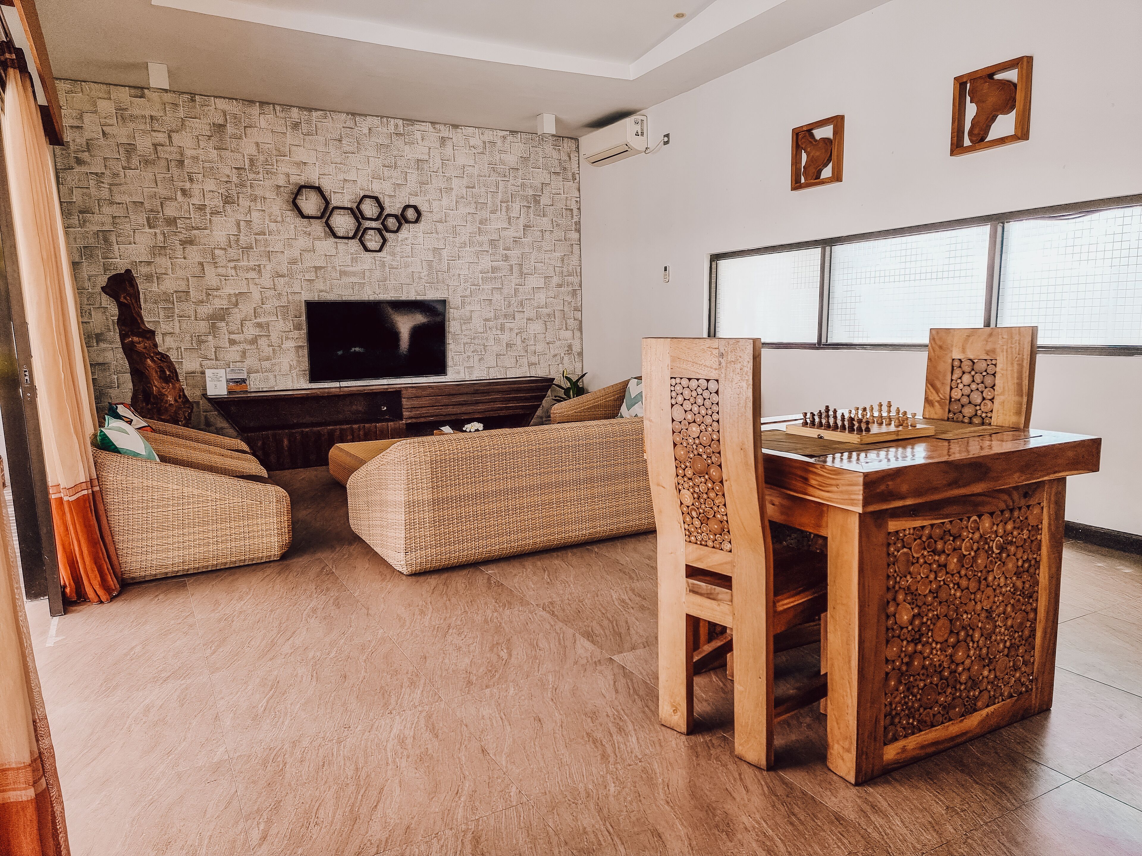 Villa, 3 Bedrooms, Private Pool | Ruang tamu | TV LCD 