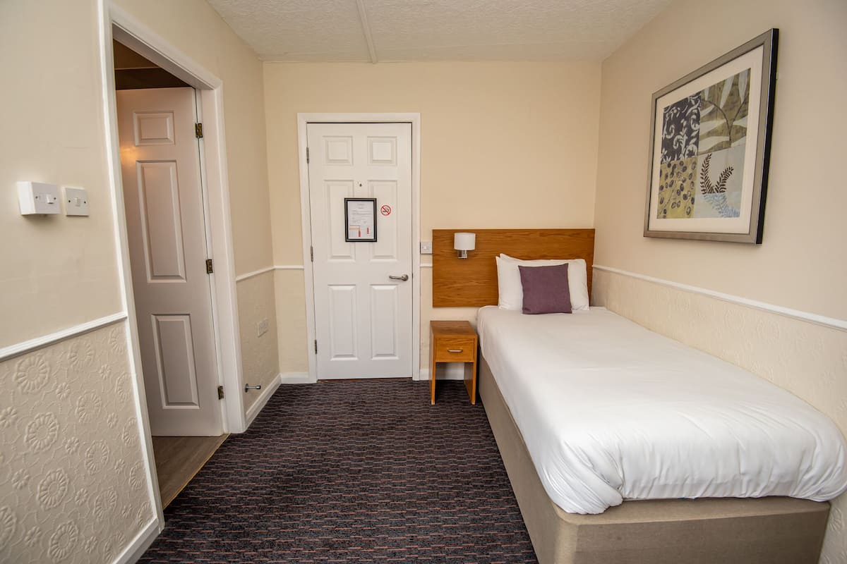 Eenpersoonskamer, en-suite badkamer