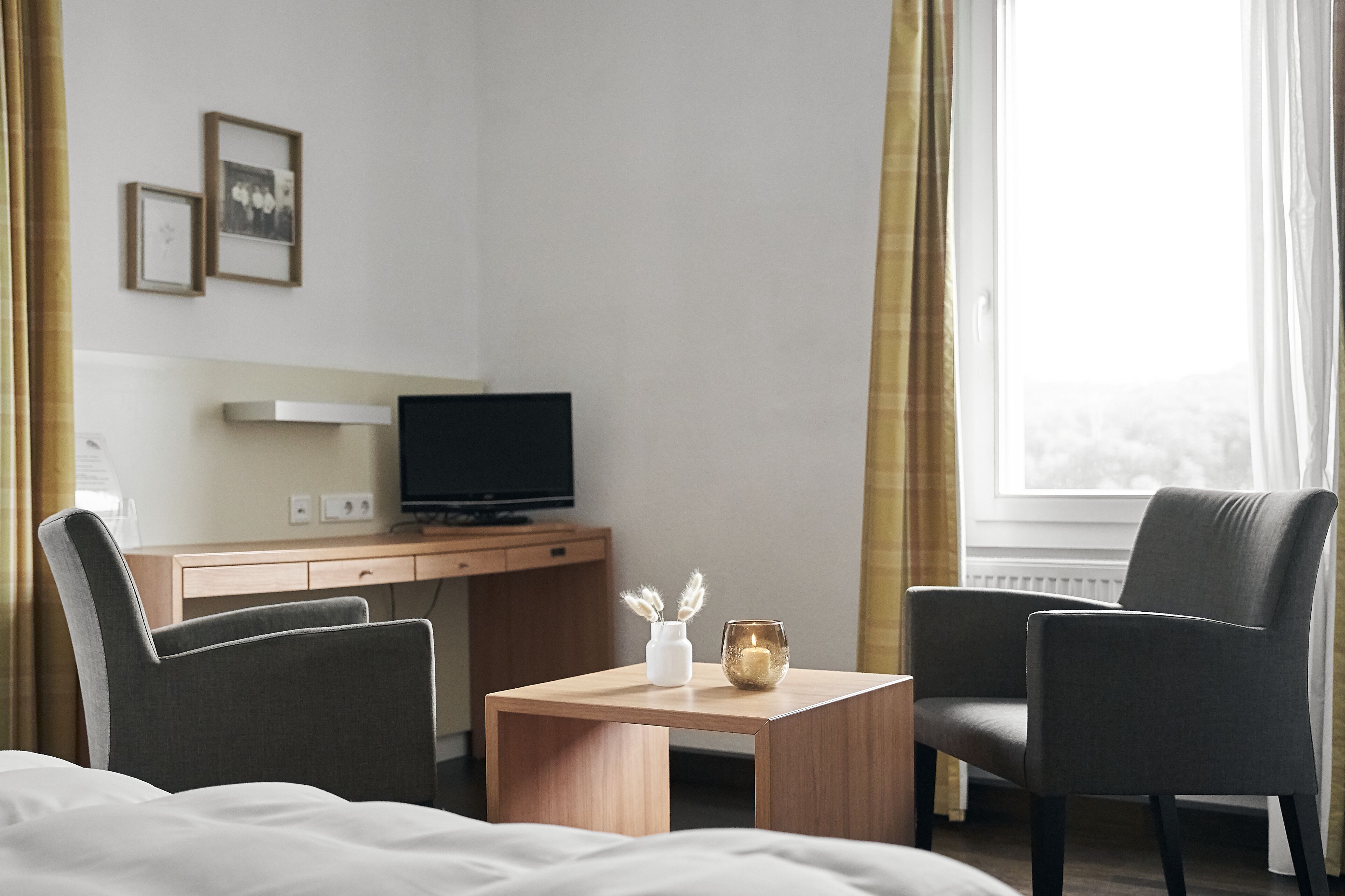 double room | in-room safe, desk, soundproofing, iron/ironing board