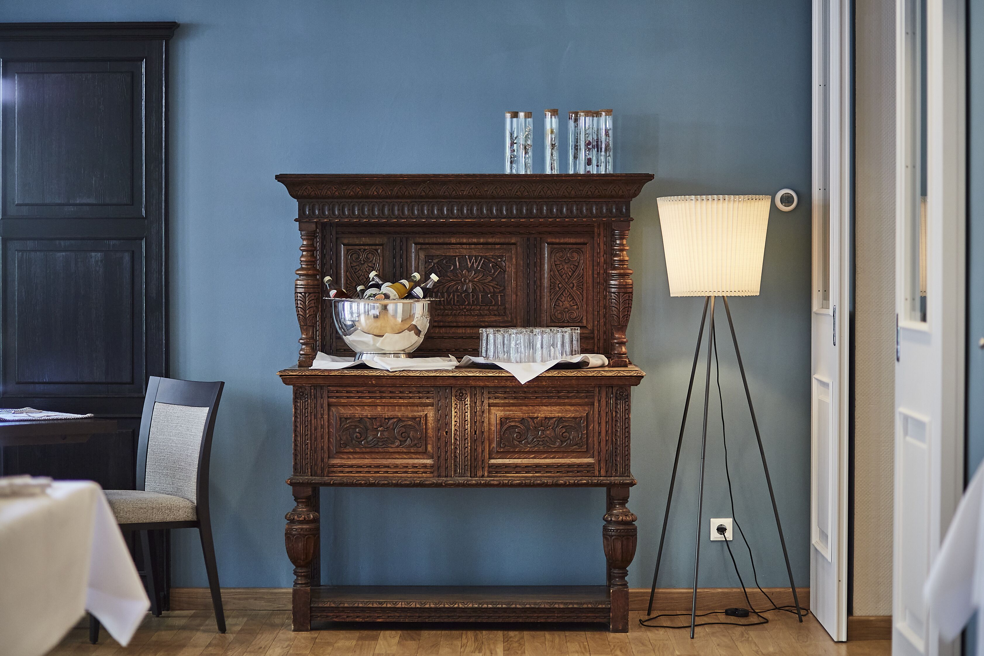 daily buffet breakfast (eur 19 per person)